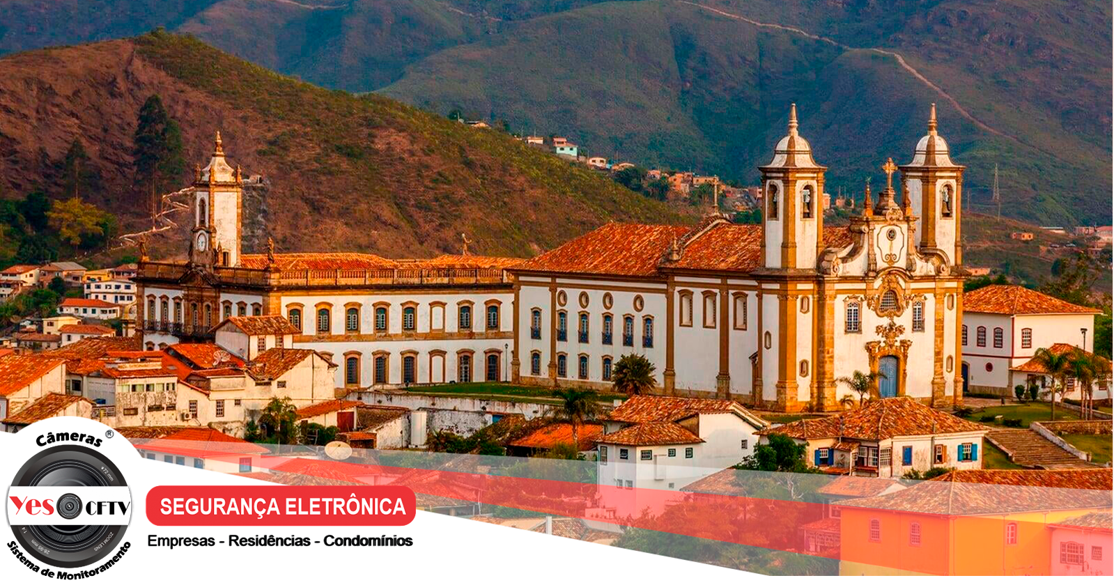 Viaje para Ouro Preto e deixe sua casa em segurança